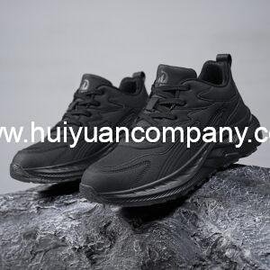 Running Shoes Fashion Autumn Men Sports Shoes Flat Thick Bottom Non Slip Lace Up Waterproof Upper Comfortable for Men Work Casual