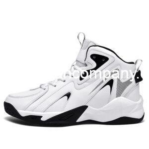 MEN'S STYLISH LACE-UP BASKETBALL SHOES BIG SIZE SPORT SHOES BIG SIZE BASKETBALL SHOES